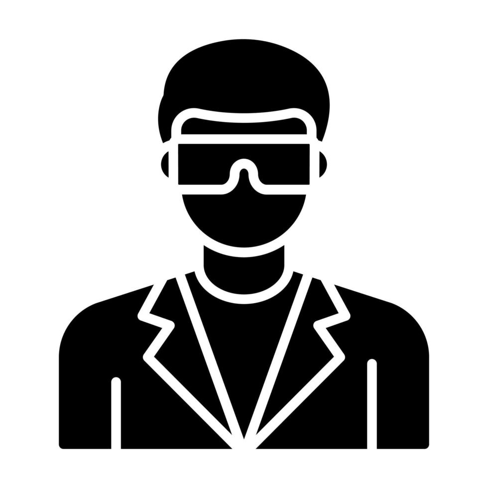 Chemist vector icon
