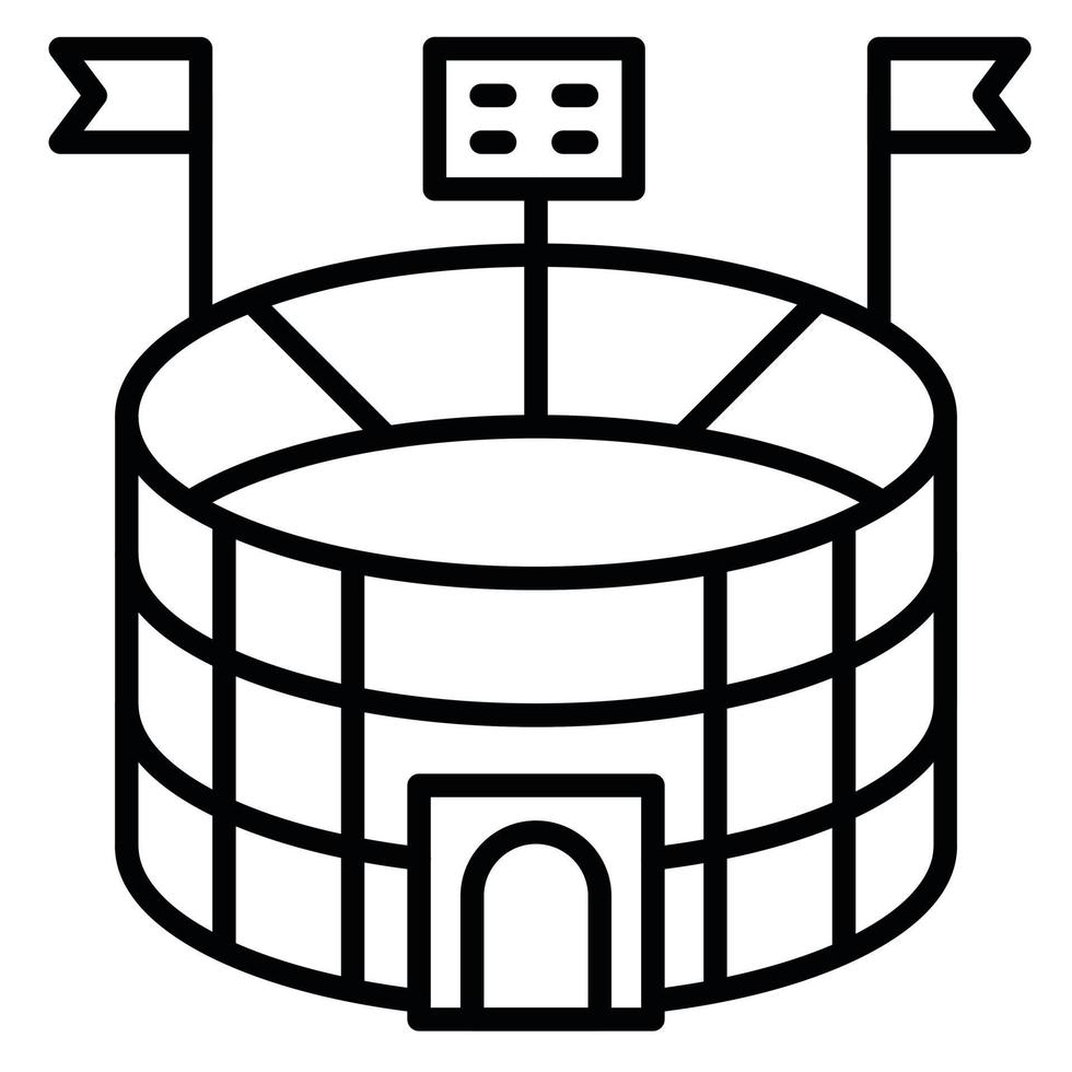 Stadium vector icon