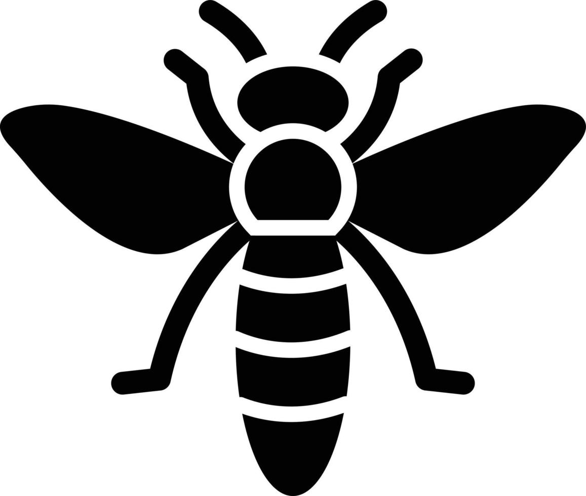 Bee Vector Icon Design Illustration