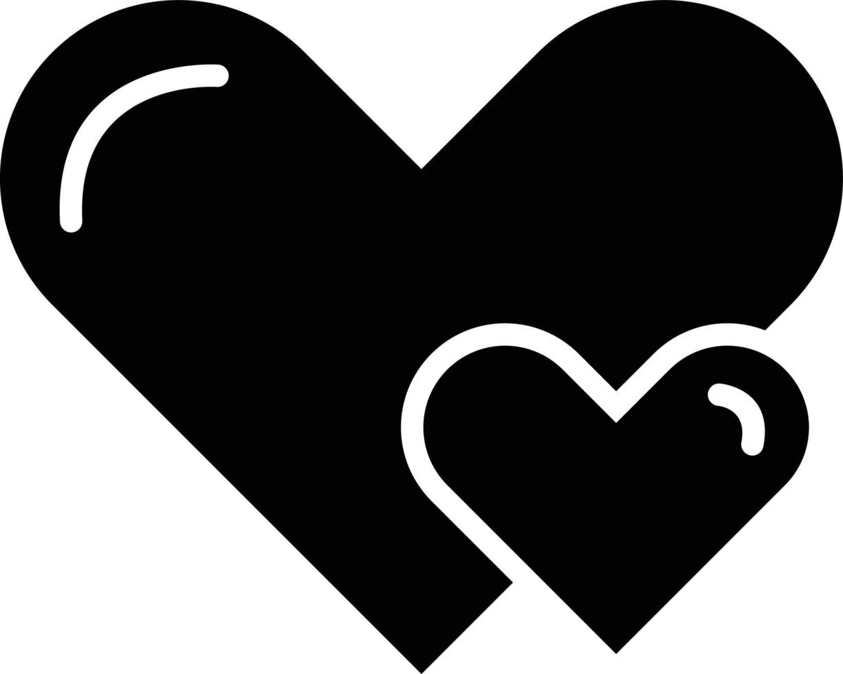 Hearts Vector Icon Design Illustration