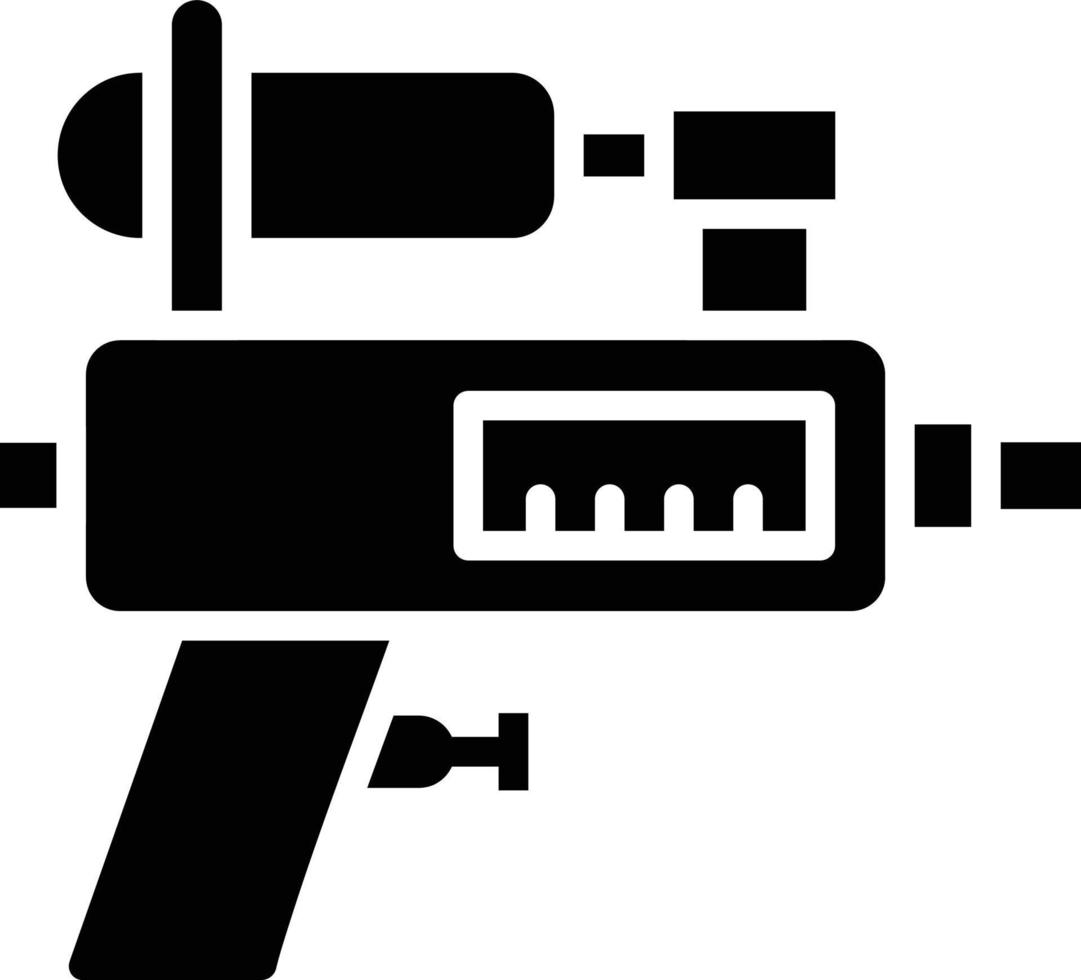 ilustración de diseño de icono de vector de pistola de agua