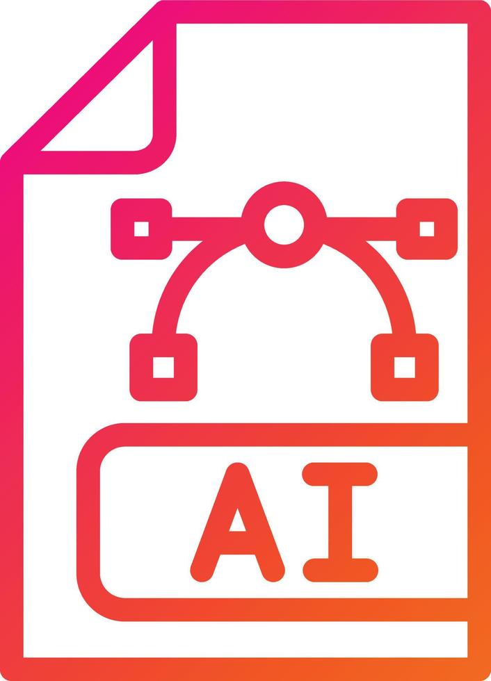 Ai file Vector Icon Design Illustration