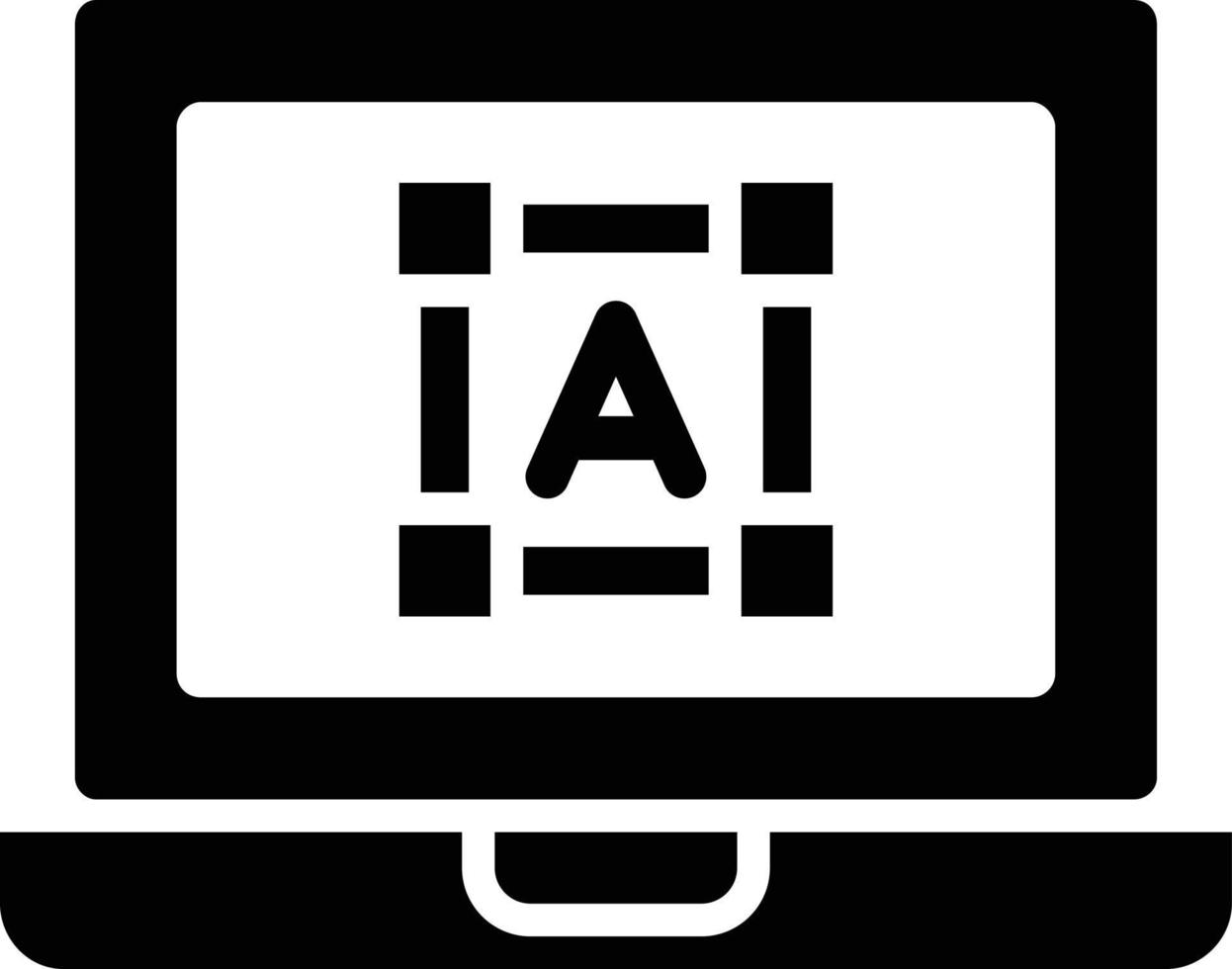 Font size Vector Icon Design Illustration