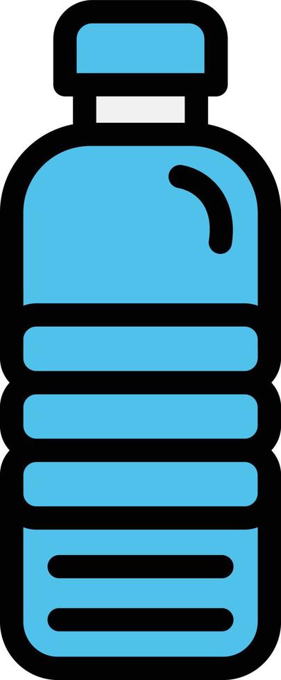 Water bottle Vector Icon Design Illustration