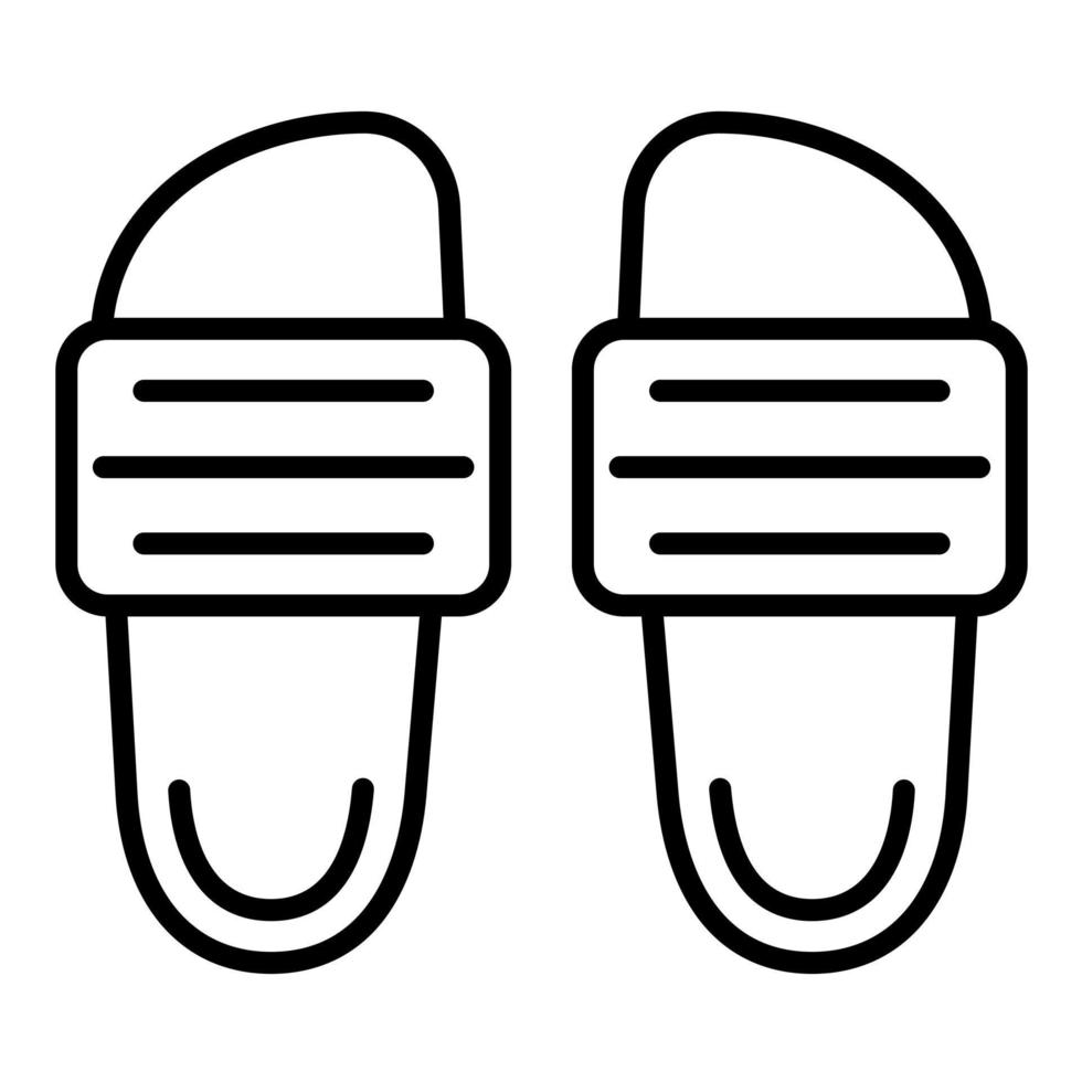 Slipper vector icon