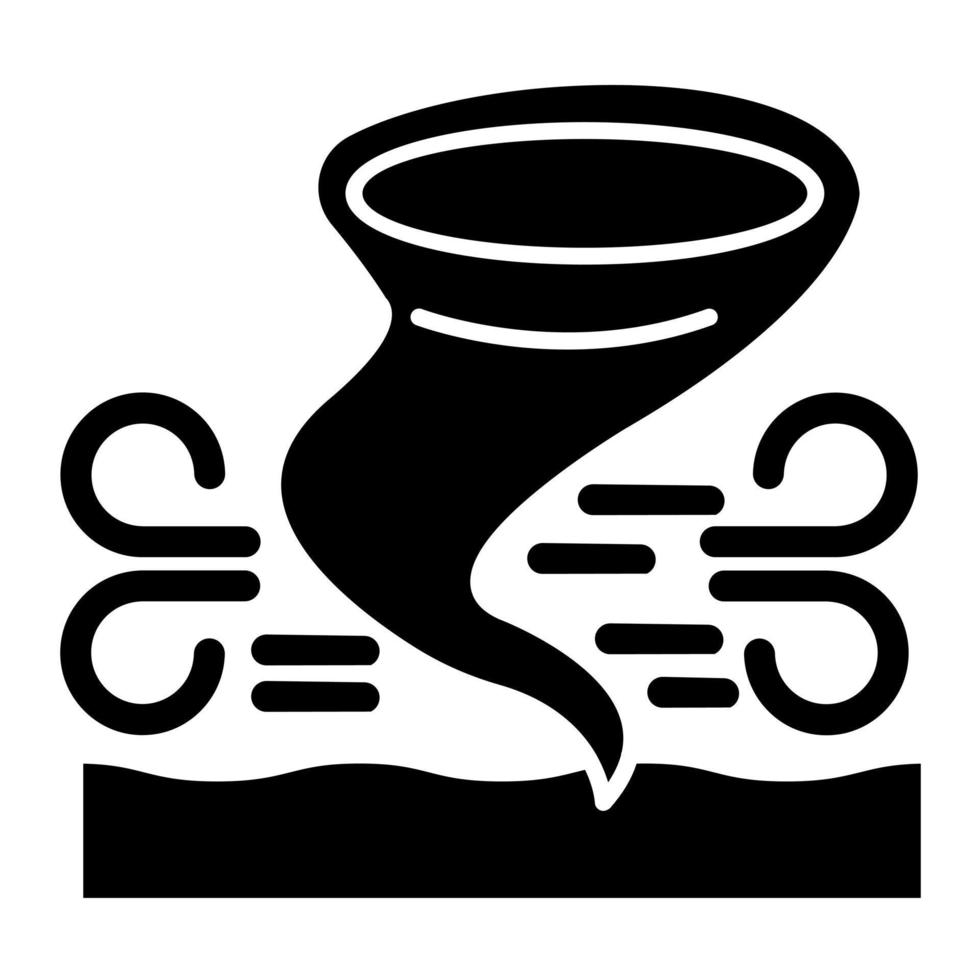 Cyclone vector icon