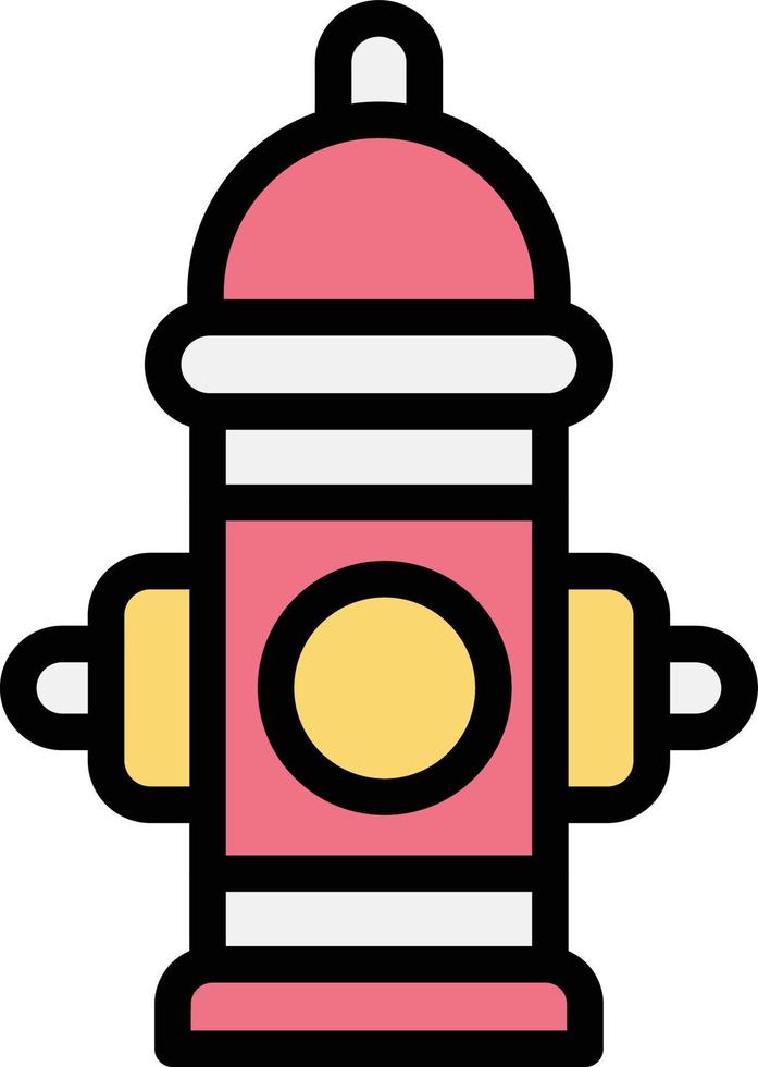 Fire hydrant Vector Icon Design Illustration