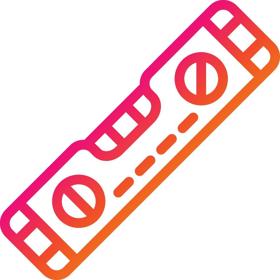 Spirit level Vector Icon Design Illustration