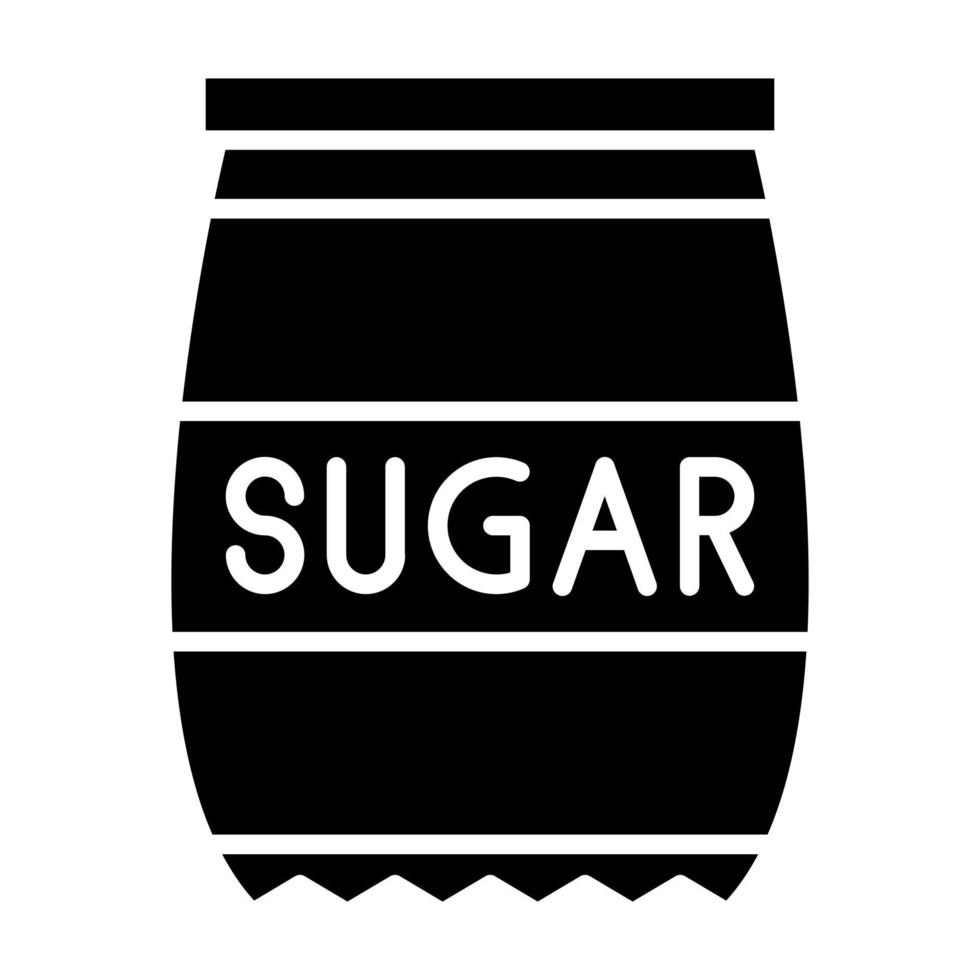 Sugar vector icon