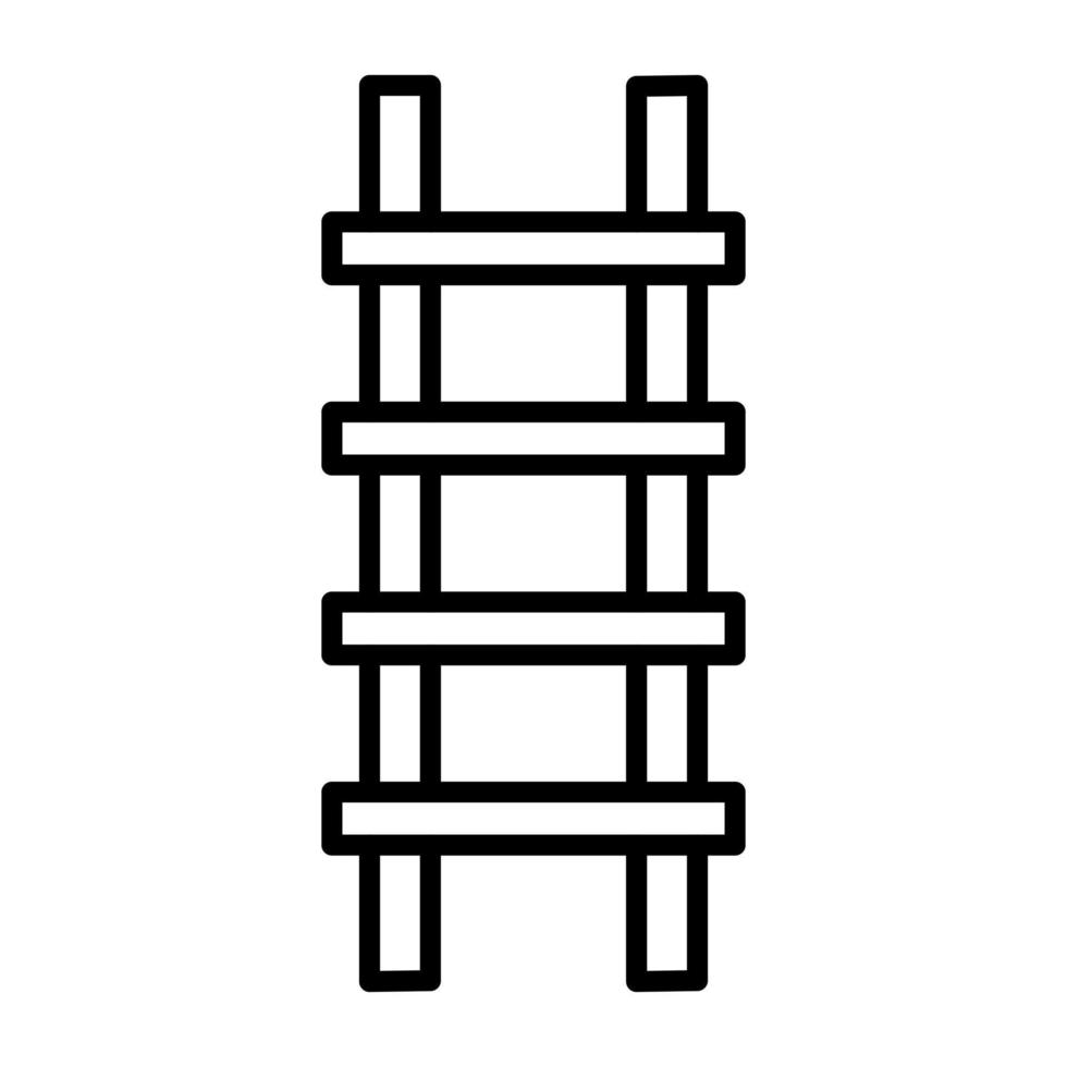 Library Ladder vector icon