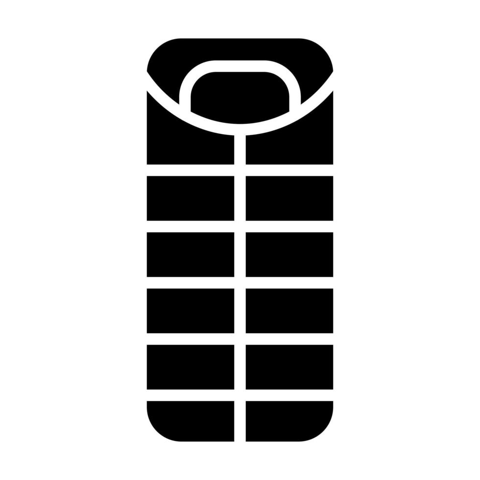 Sleeping Bag vector icon