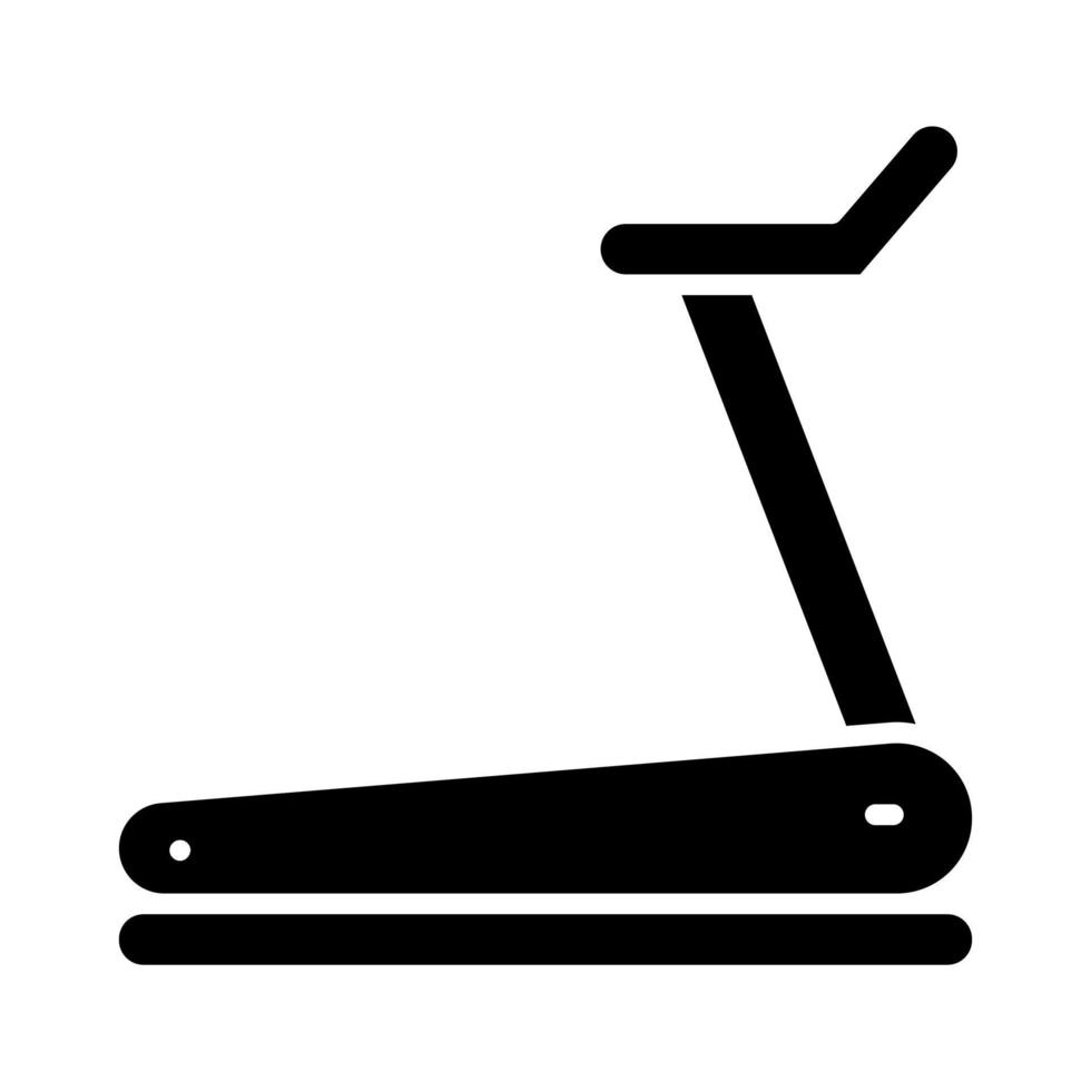 Treadmill vector icon