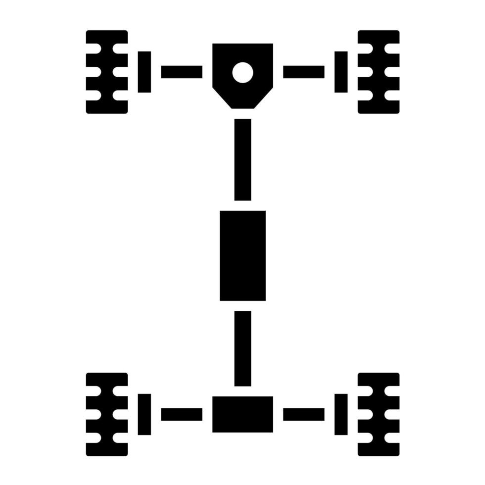 Chassis vector icon