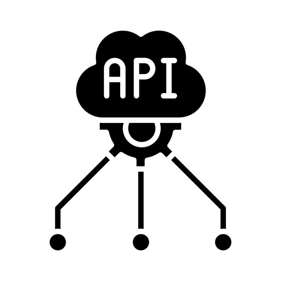 Web API vector icon