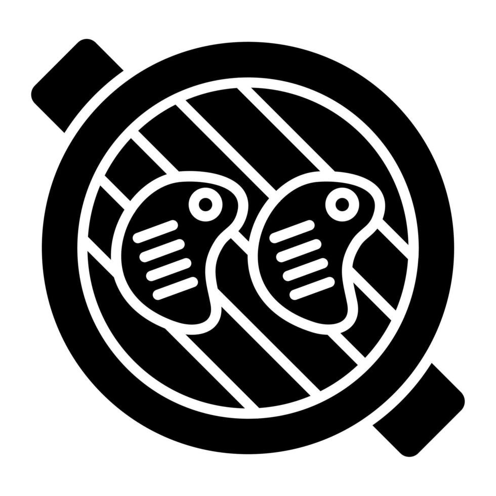 yakiniku vector icono