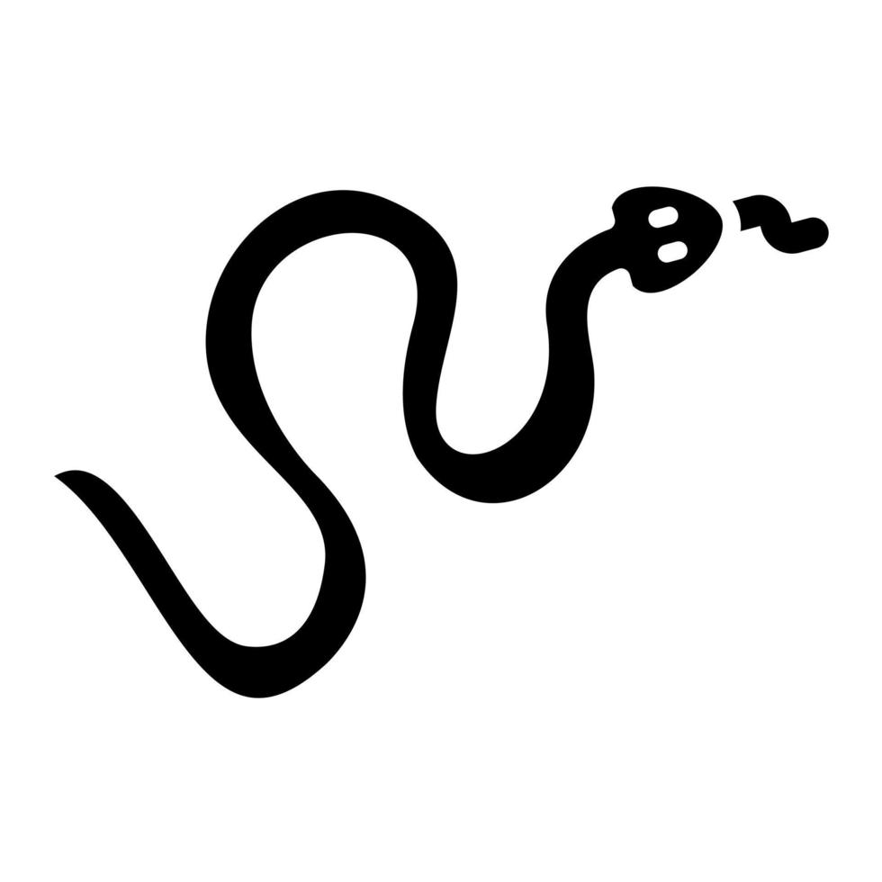 Snake vector icon