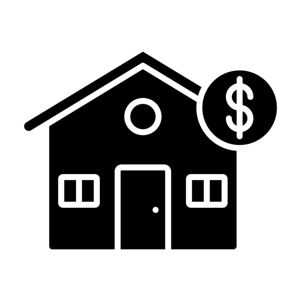 House Price vector icon