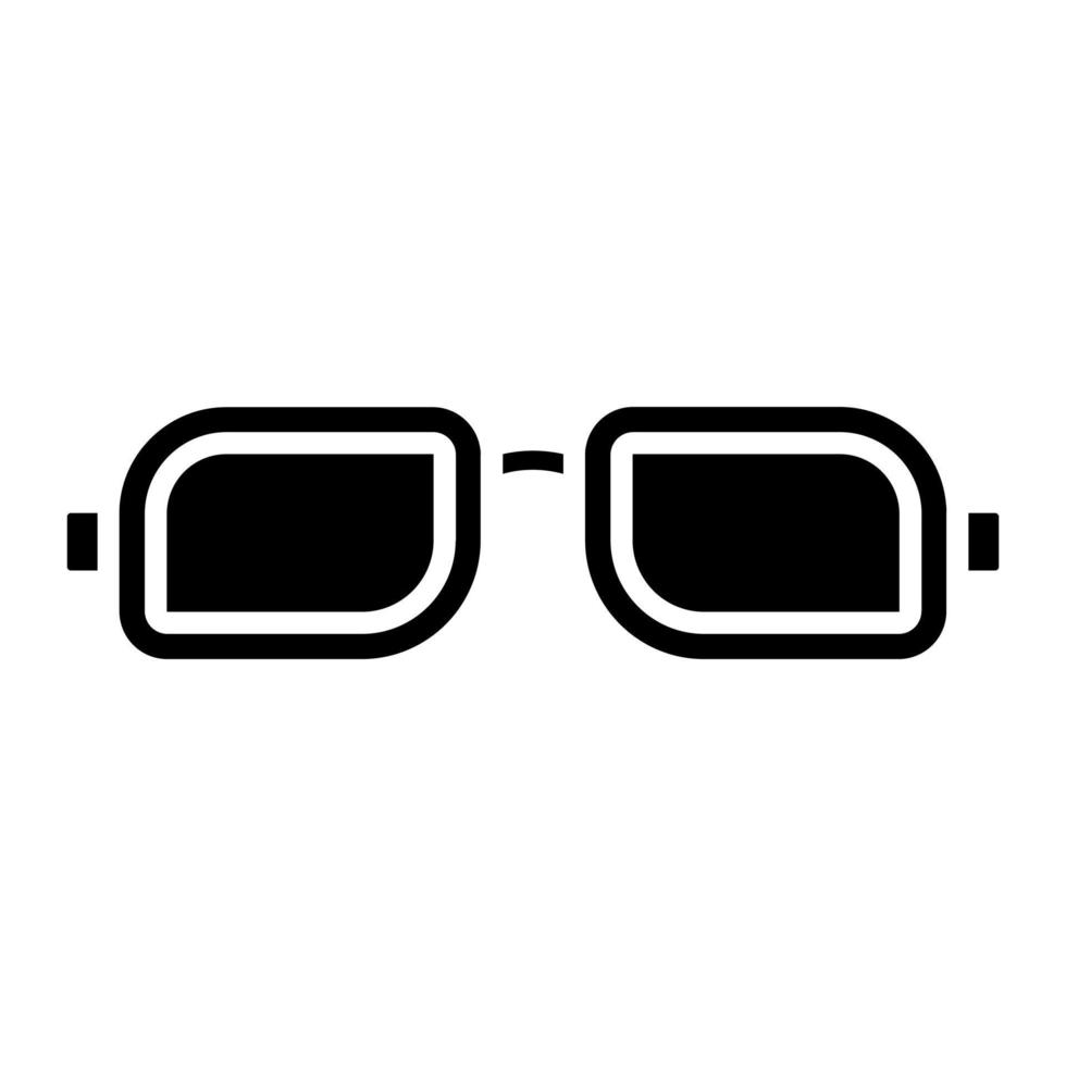 Eyeglasses vector icon