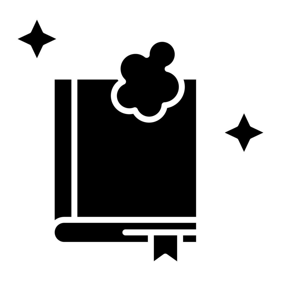 libro limpiador vector icono