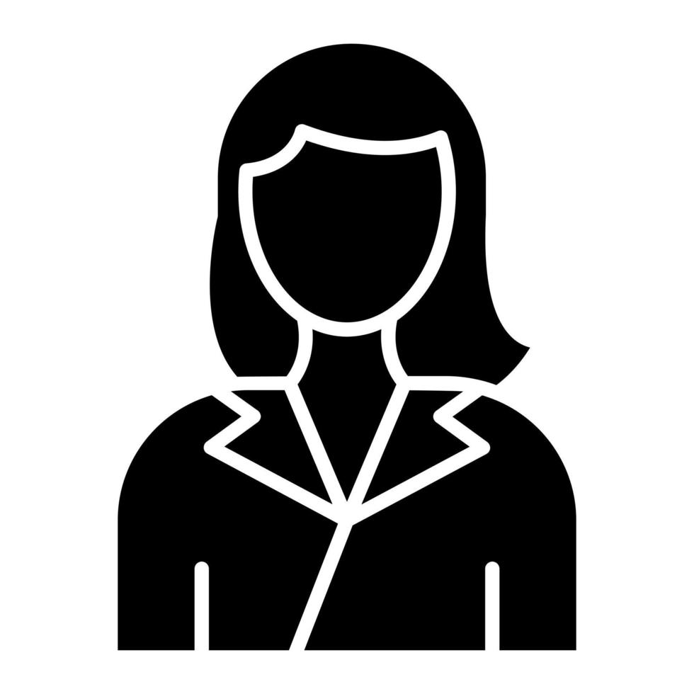 Female vector icon