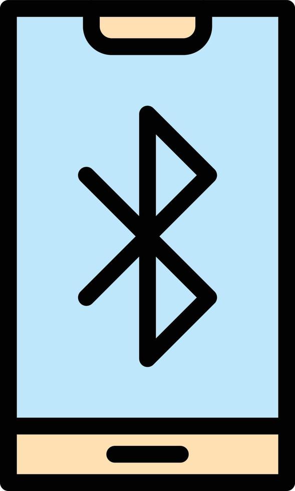 Bluetooth Vector Icon Design Illustration