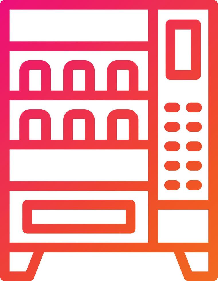 Vending machine Vector Icon Design Illustration