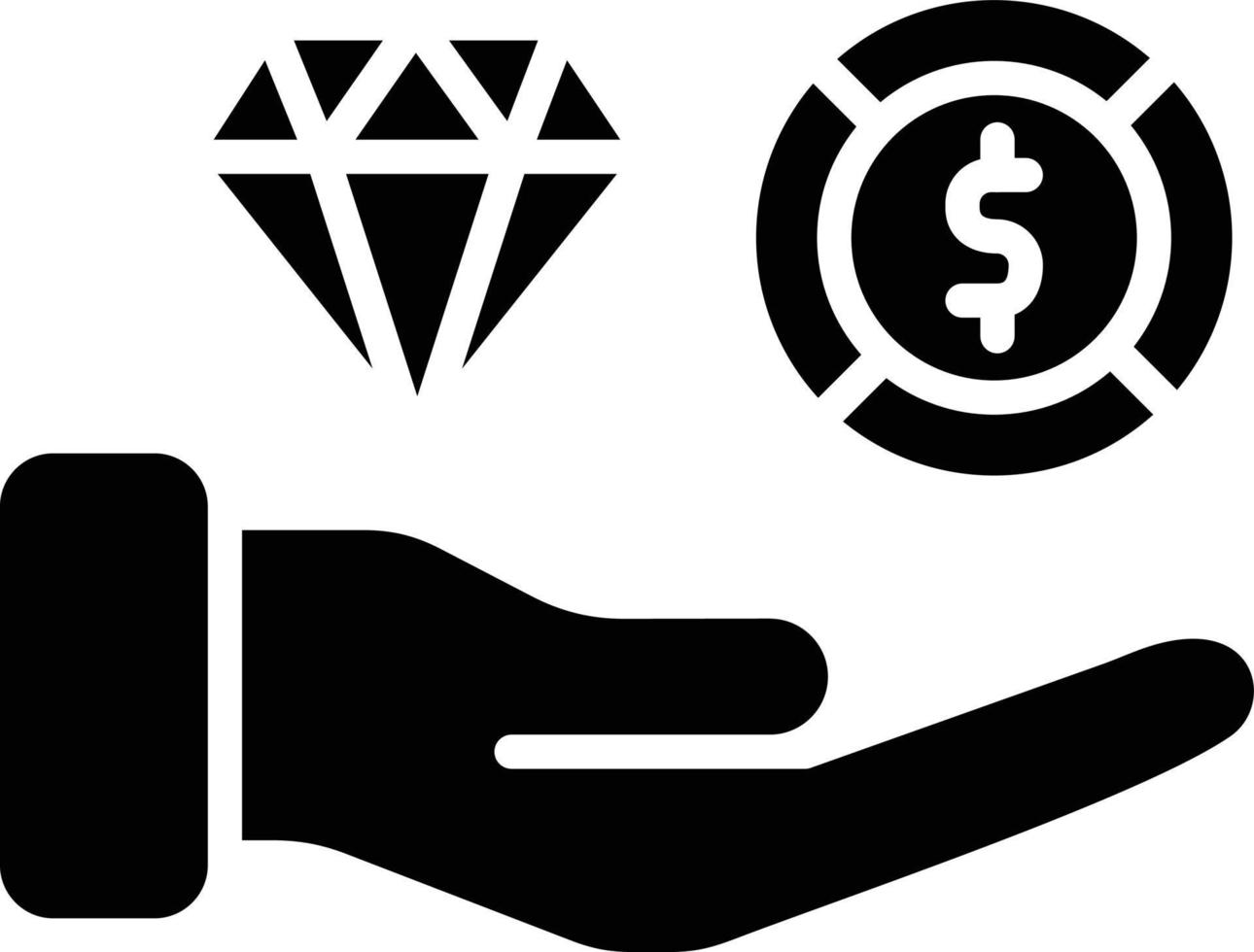 Wealth Vector Icon Design Illustration