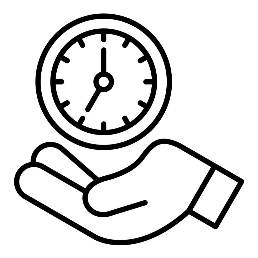 Save Time vector icon