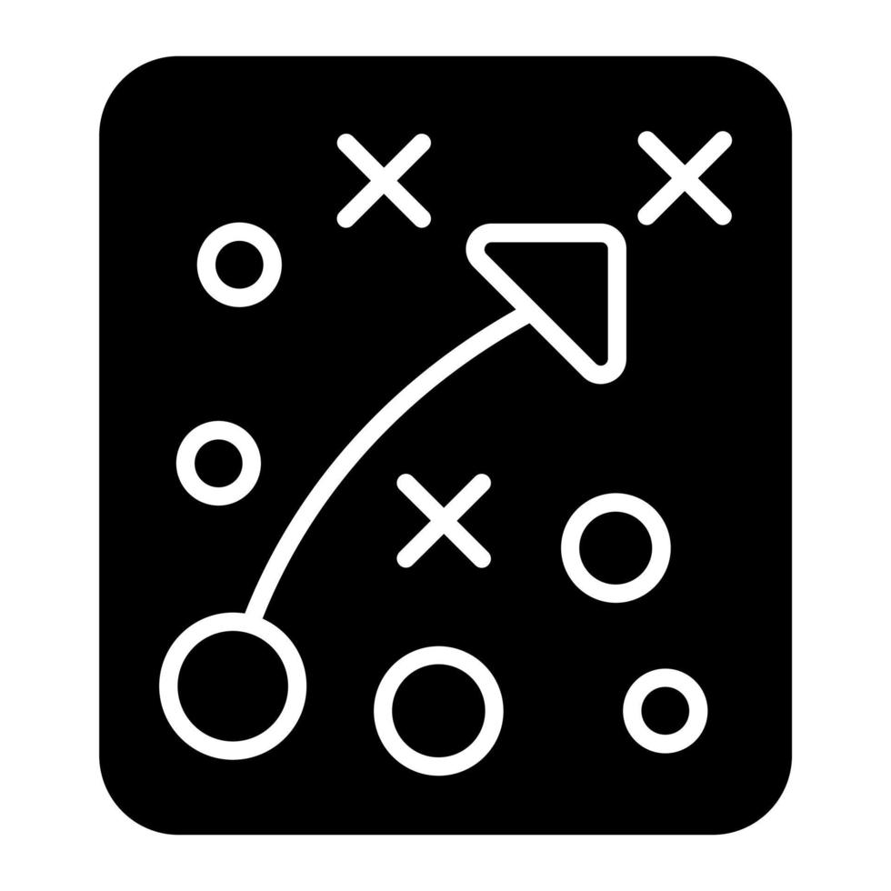 Strategy vector icon