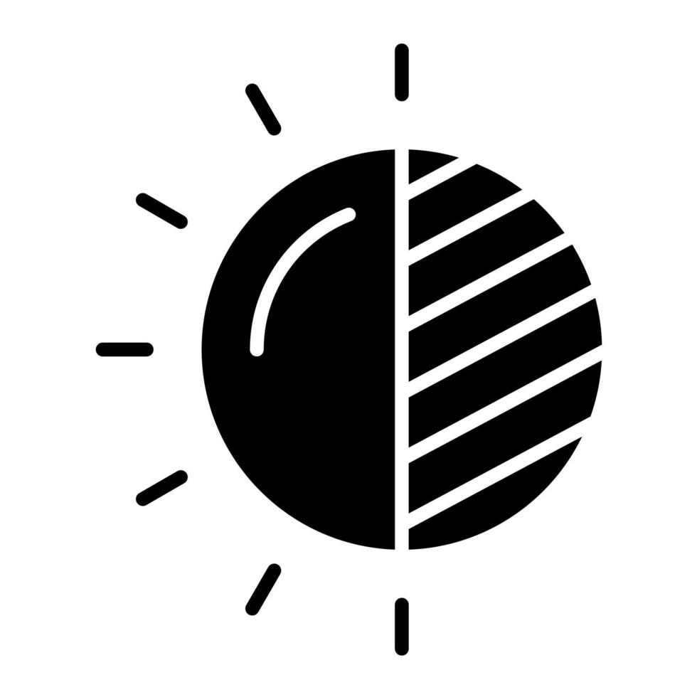 Eclipse vector icon