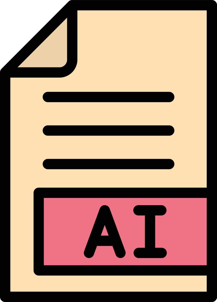 AI Vector Icon Design Illustration
