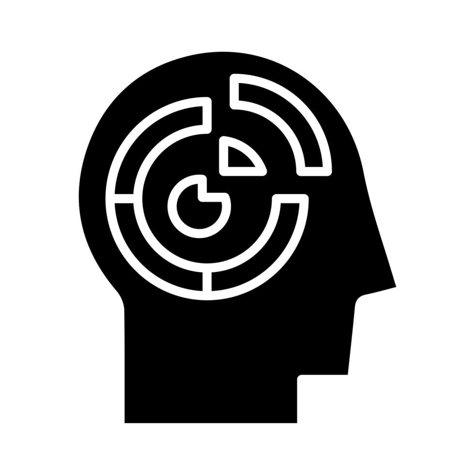 Cognitive vector icon