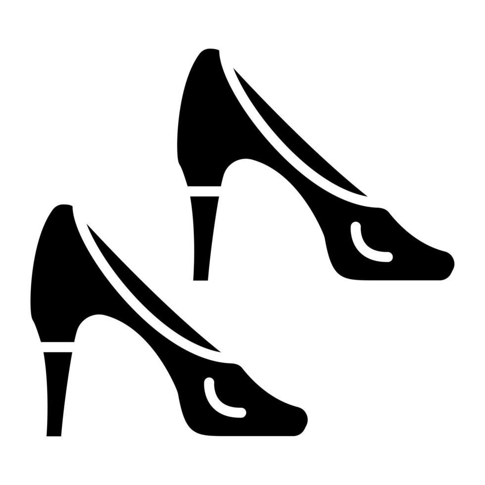 High Heels vector icon