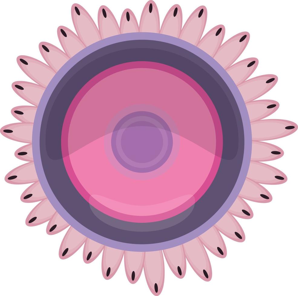 flat ovum isolated in white background vector illustration