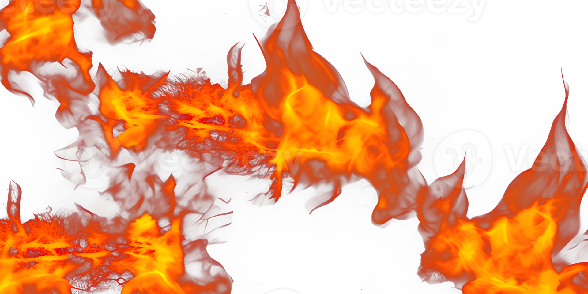 close up of fire flames. hellfire background. . png