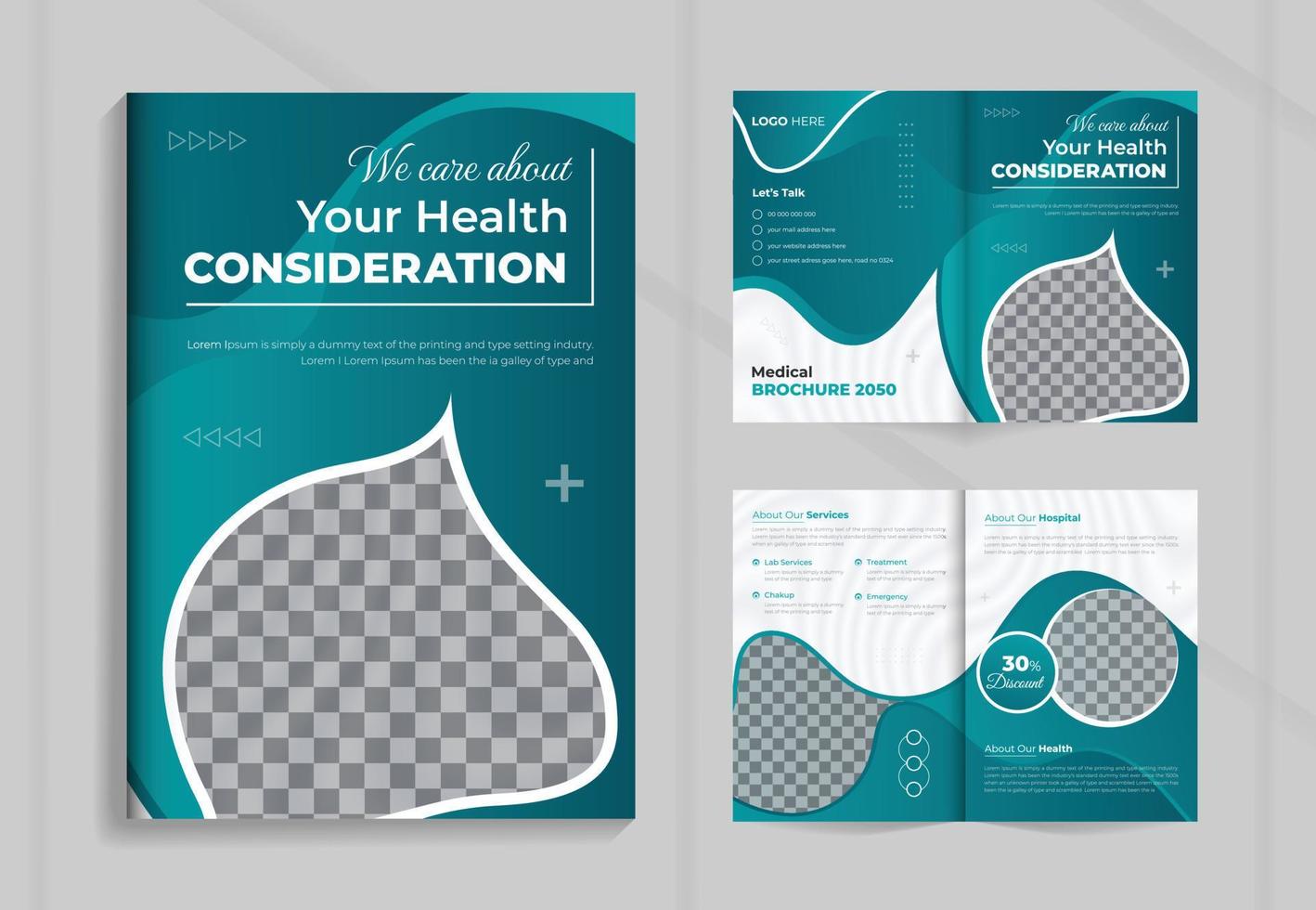 Professional Corporate Business Catalogue brochure Design vector