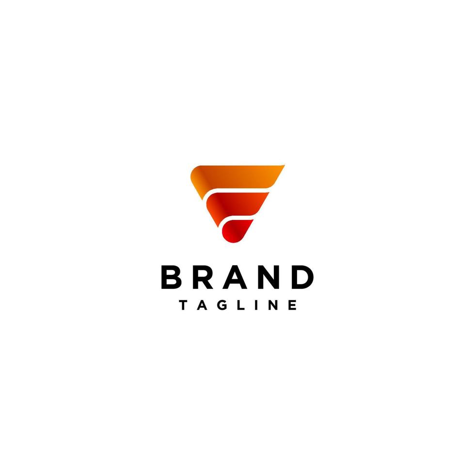 Minimalist Hot Level Line Icon Logo Design. Minimalist Triangles With Fire Drop Icons Below. vector