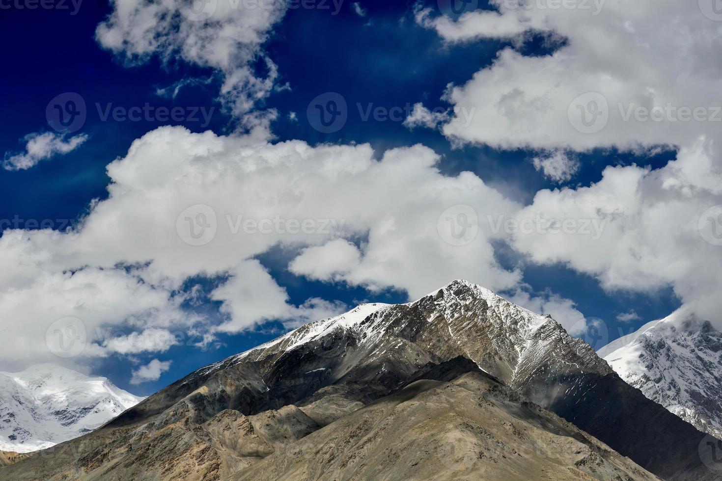 Baisha Lake in Bulunkou Reservoir, Pamir Plateau, Xinjiang photo
