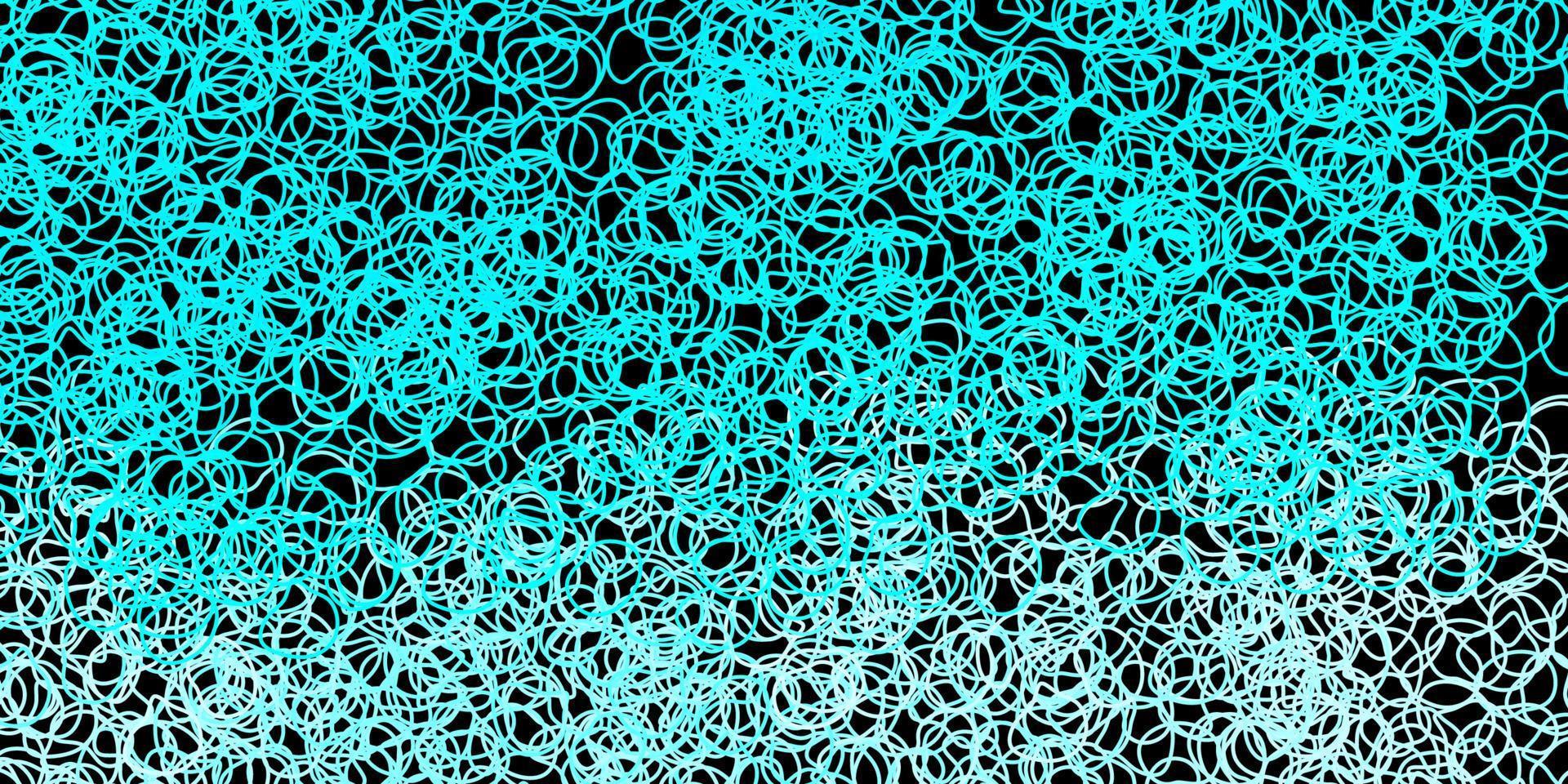 Dark green vector backdrop with chaotic shapes.