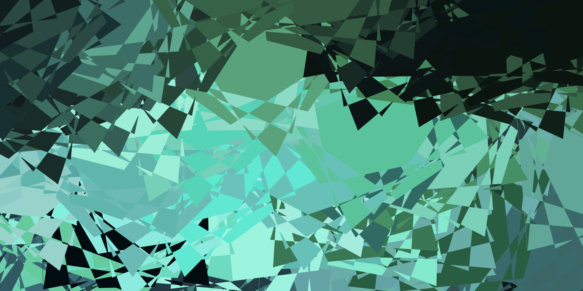Light Green vector template with triangle shapes. 21720430 Vector Art