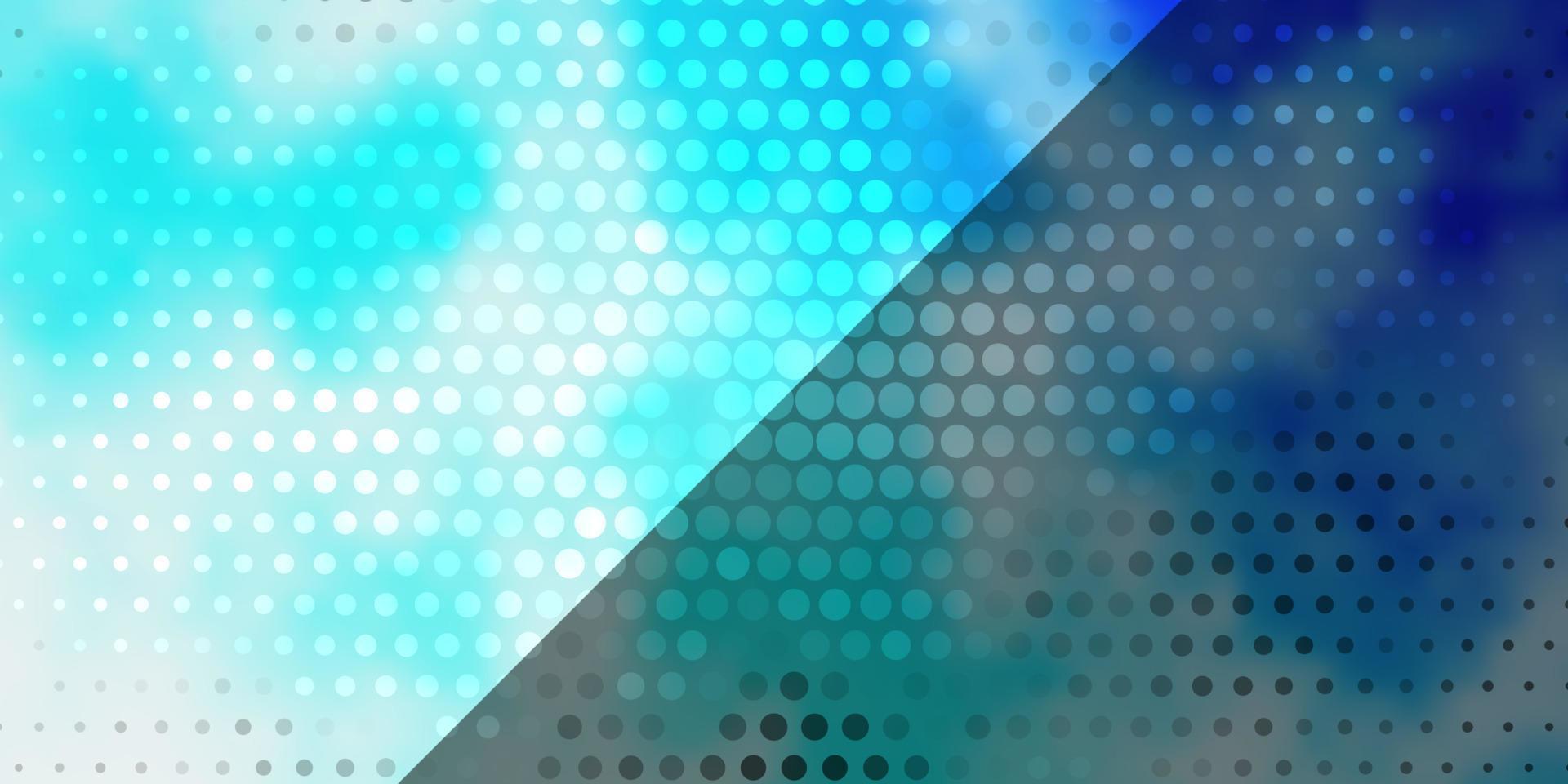 Light BLUE vector template with circles.