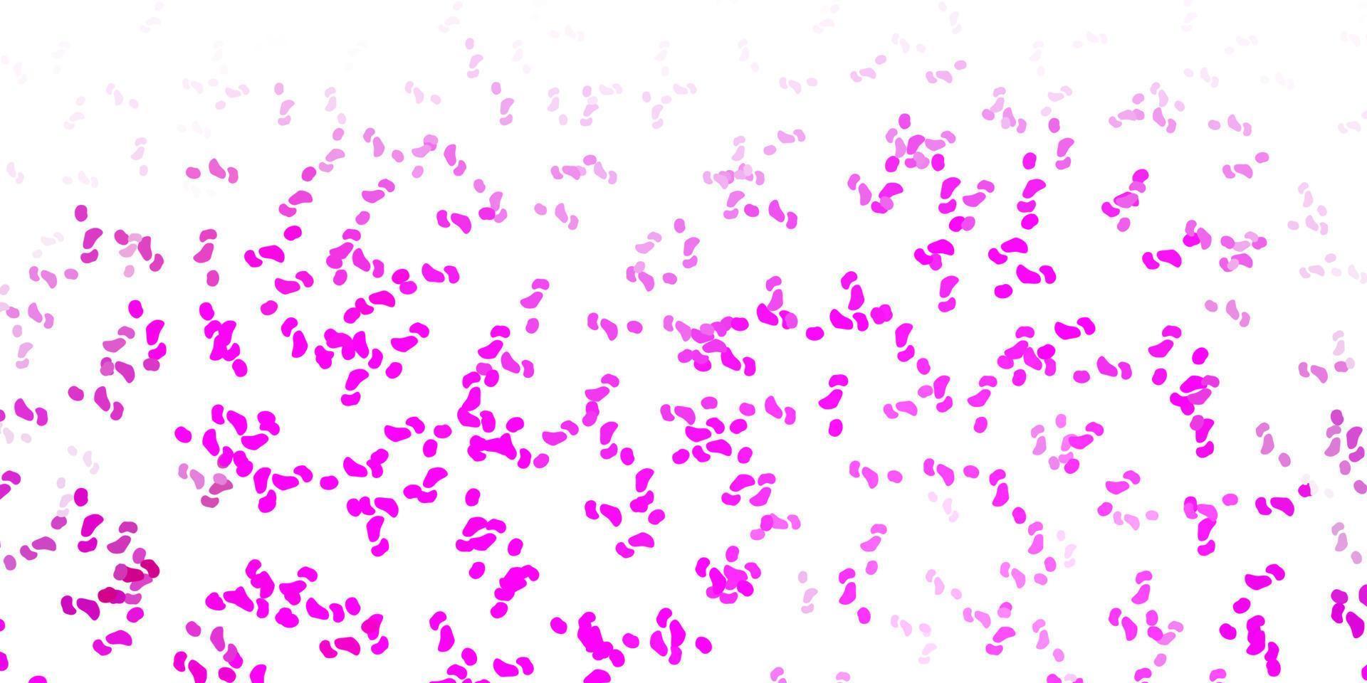 Light pink vector template with abstract forms.