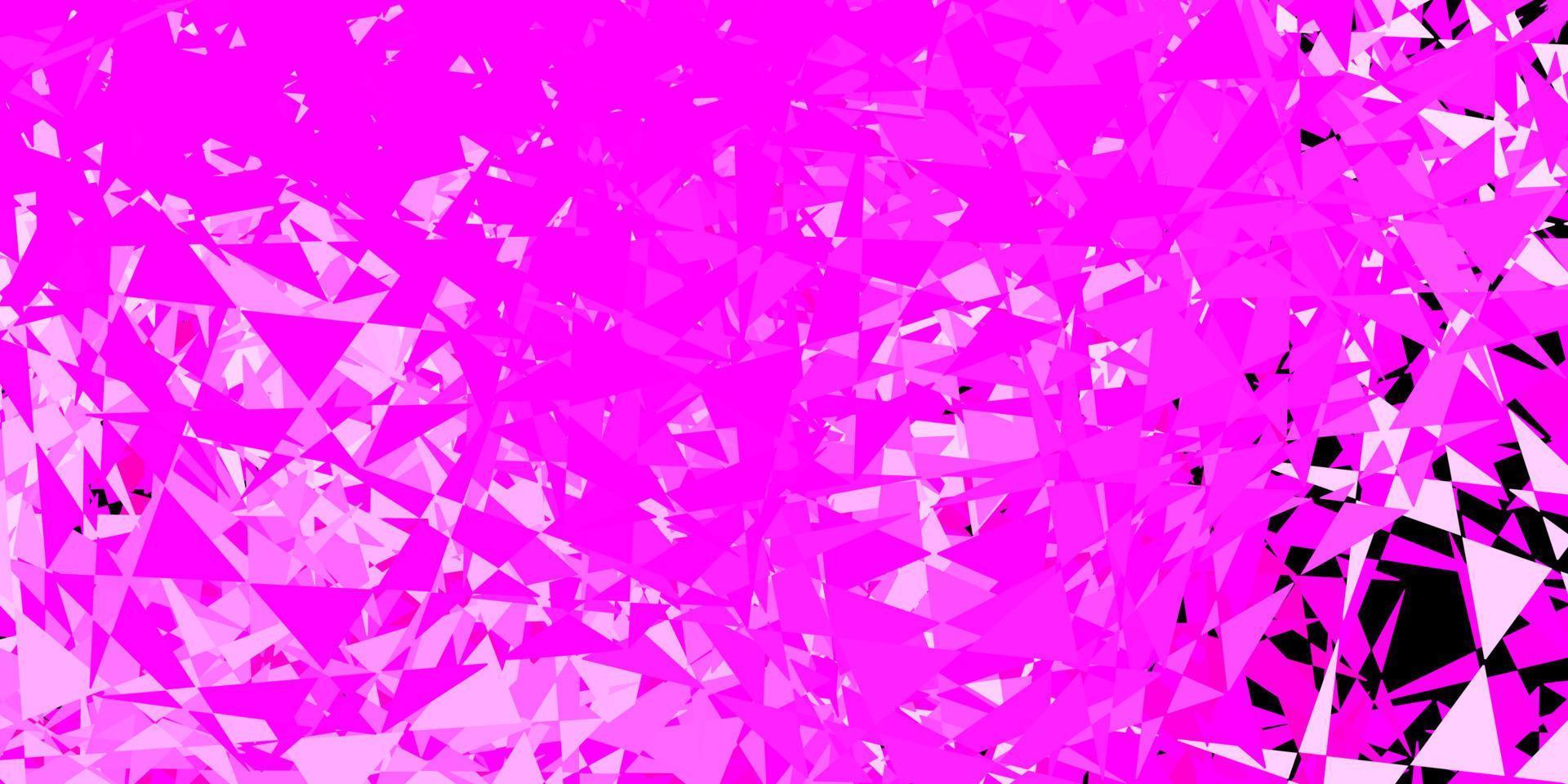 Light pink vector pattern with polygonal shapes.