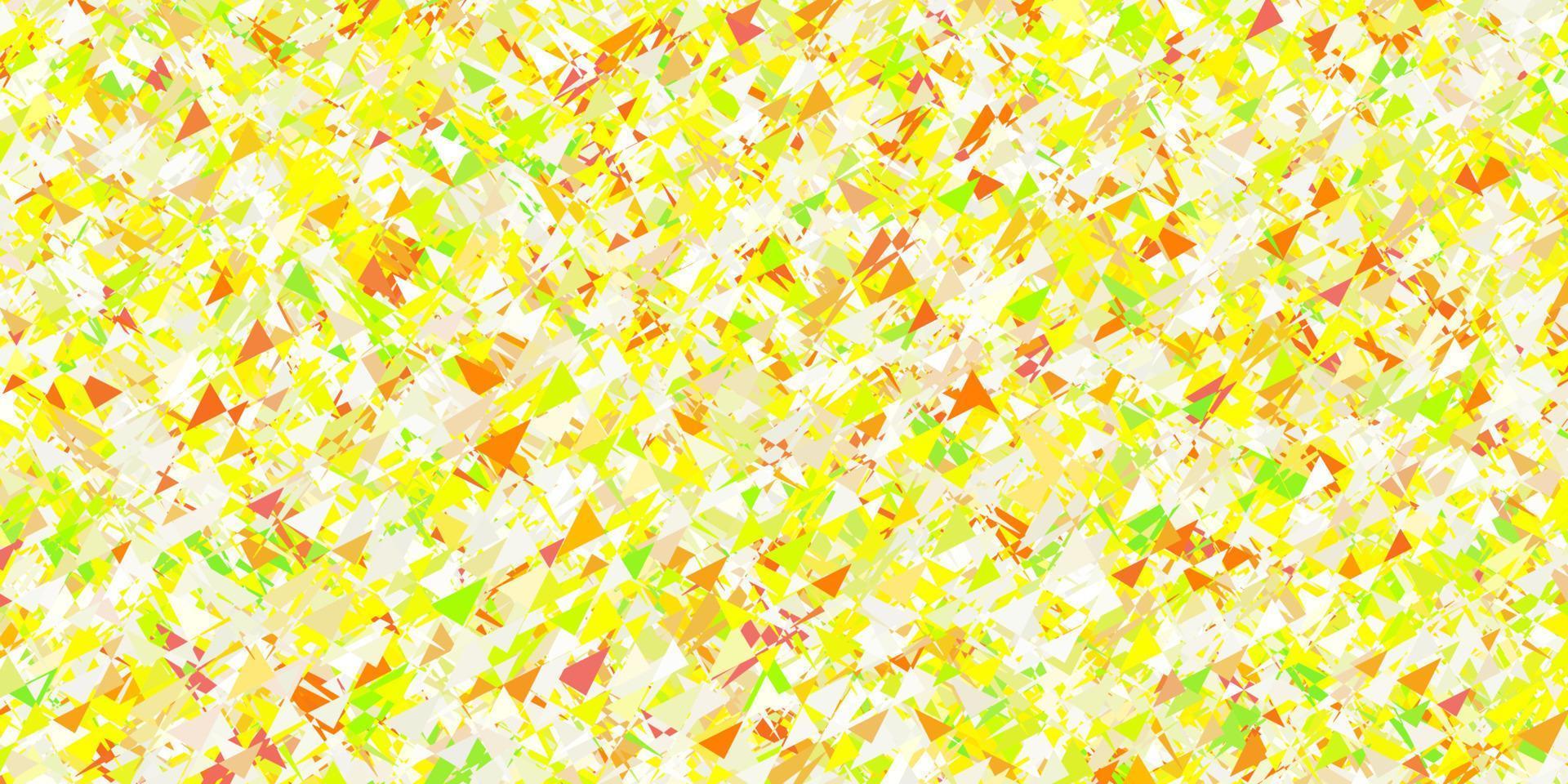 Light Green, Red vector background with polygonal style.