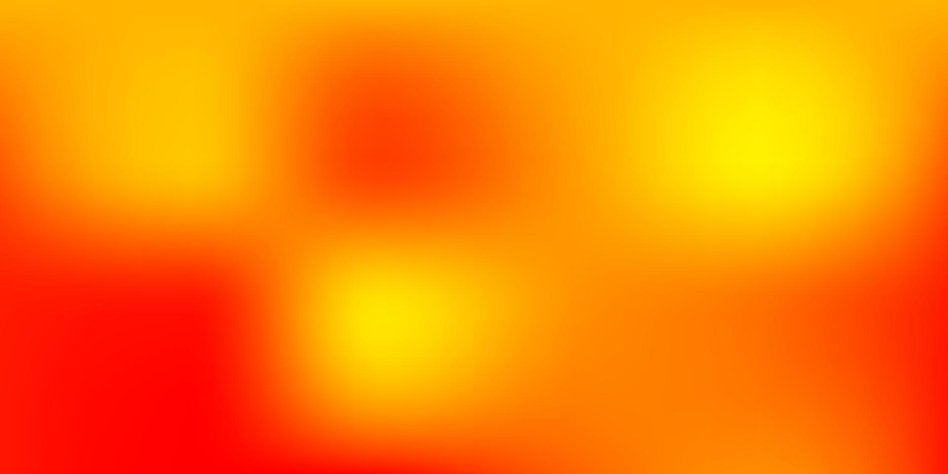 Light Orange vector abstract blur template.