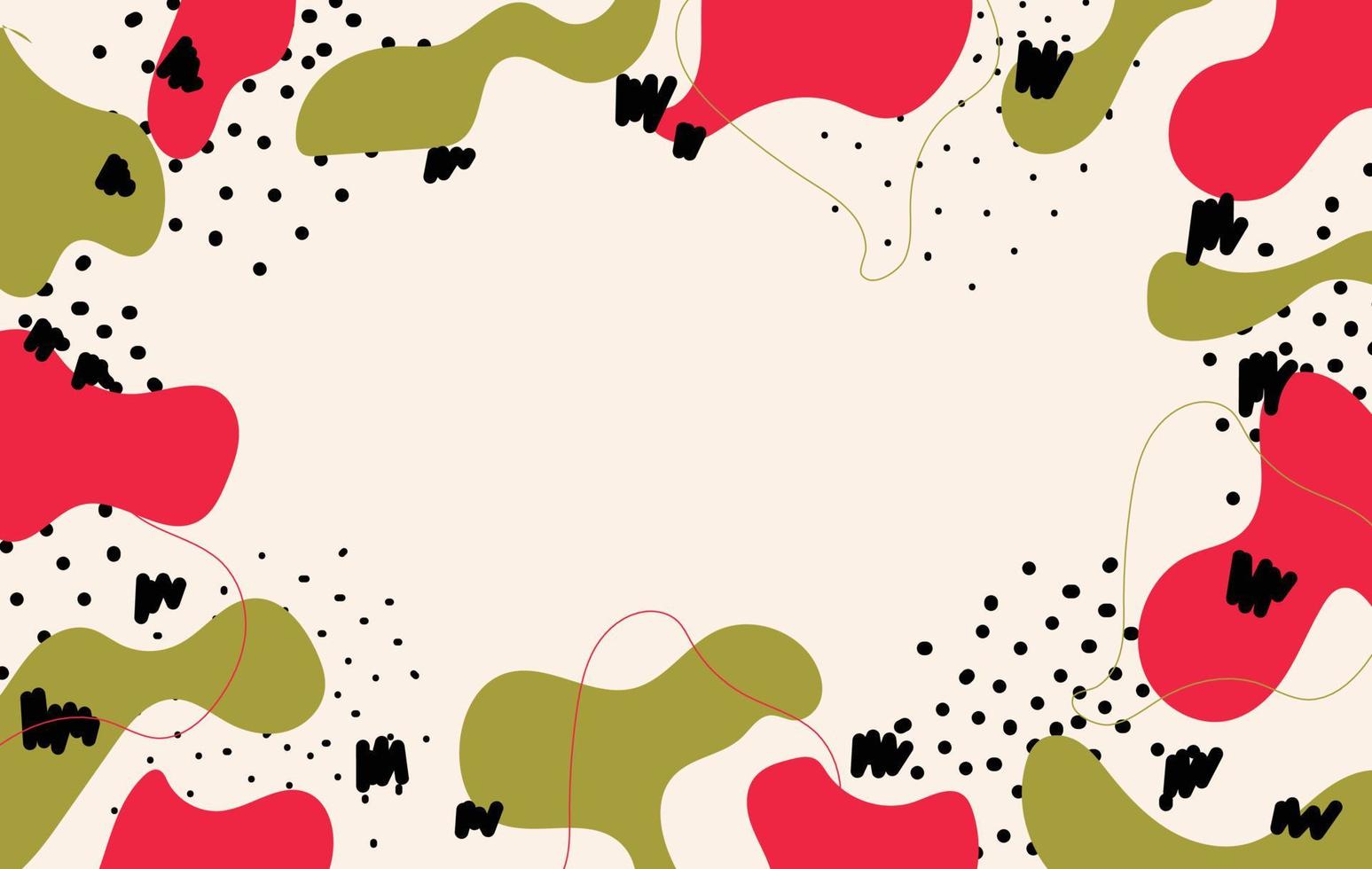 Abstract art background vector. Luxury minimal style wallpaper background. vector