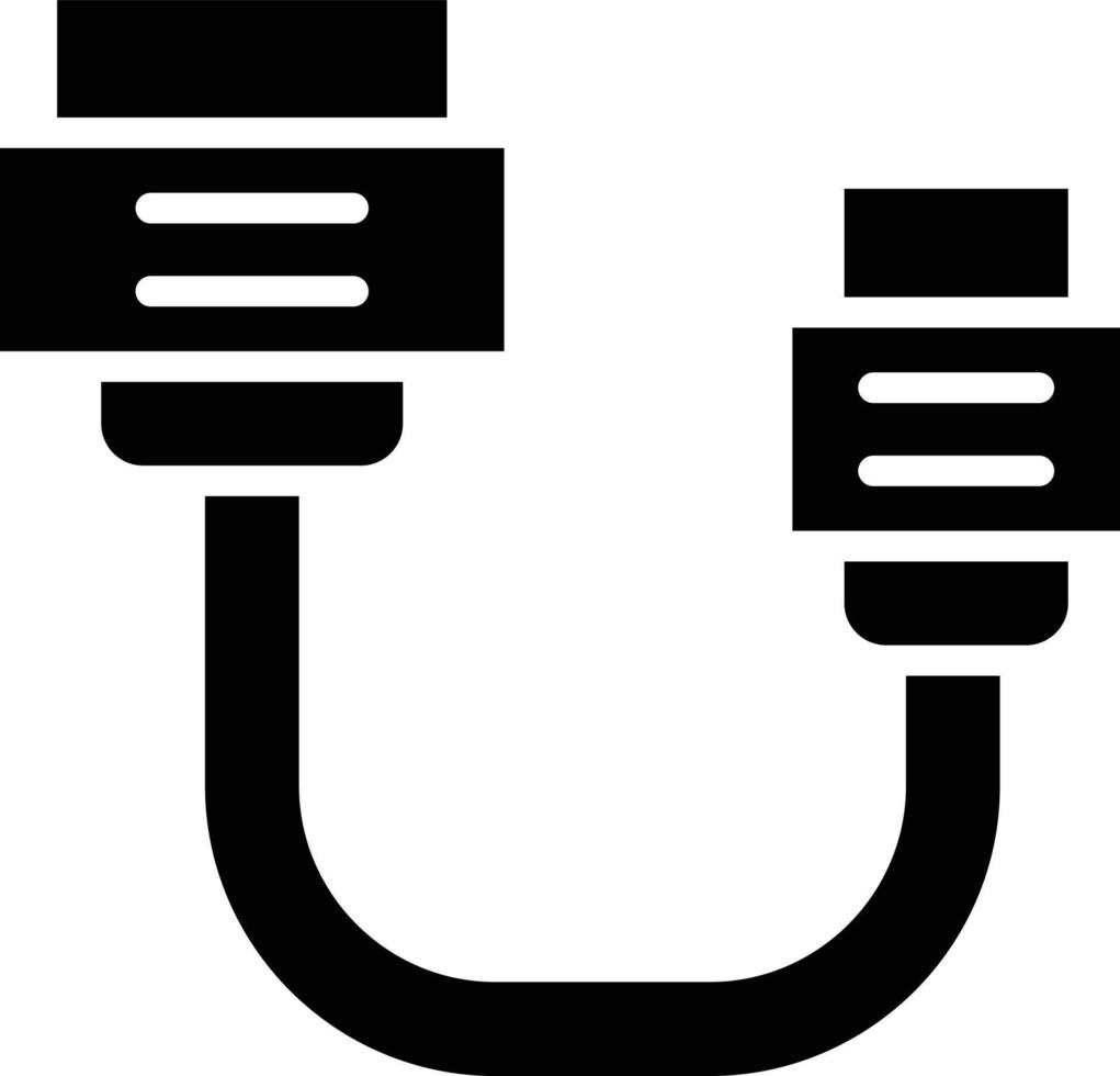 Sata Cable Vector Icon Design Illustration