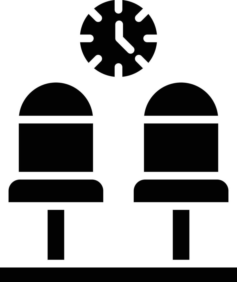 Waiting room Vector Icon Design Illustration