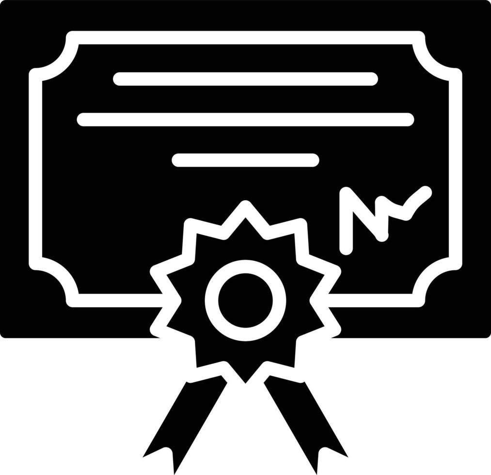 Diploma Vector Icon Design Illustration