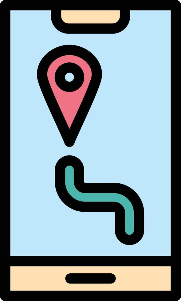 Map Vector Icon Design Illustration